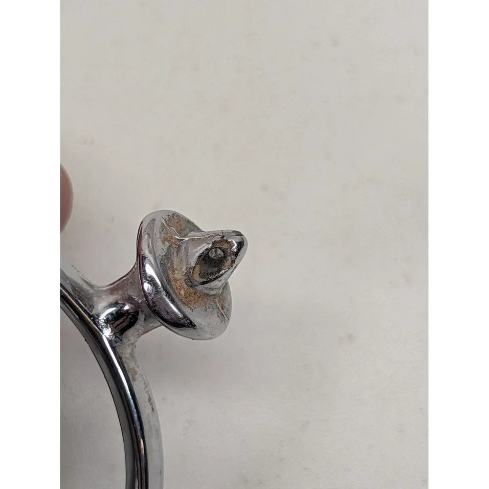 Buick Hood Ornament Tri-Shield Crest Emblem Chrome Multicolor Hood Front OEM‎